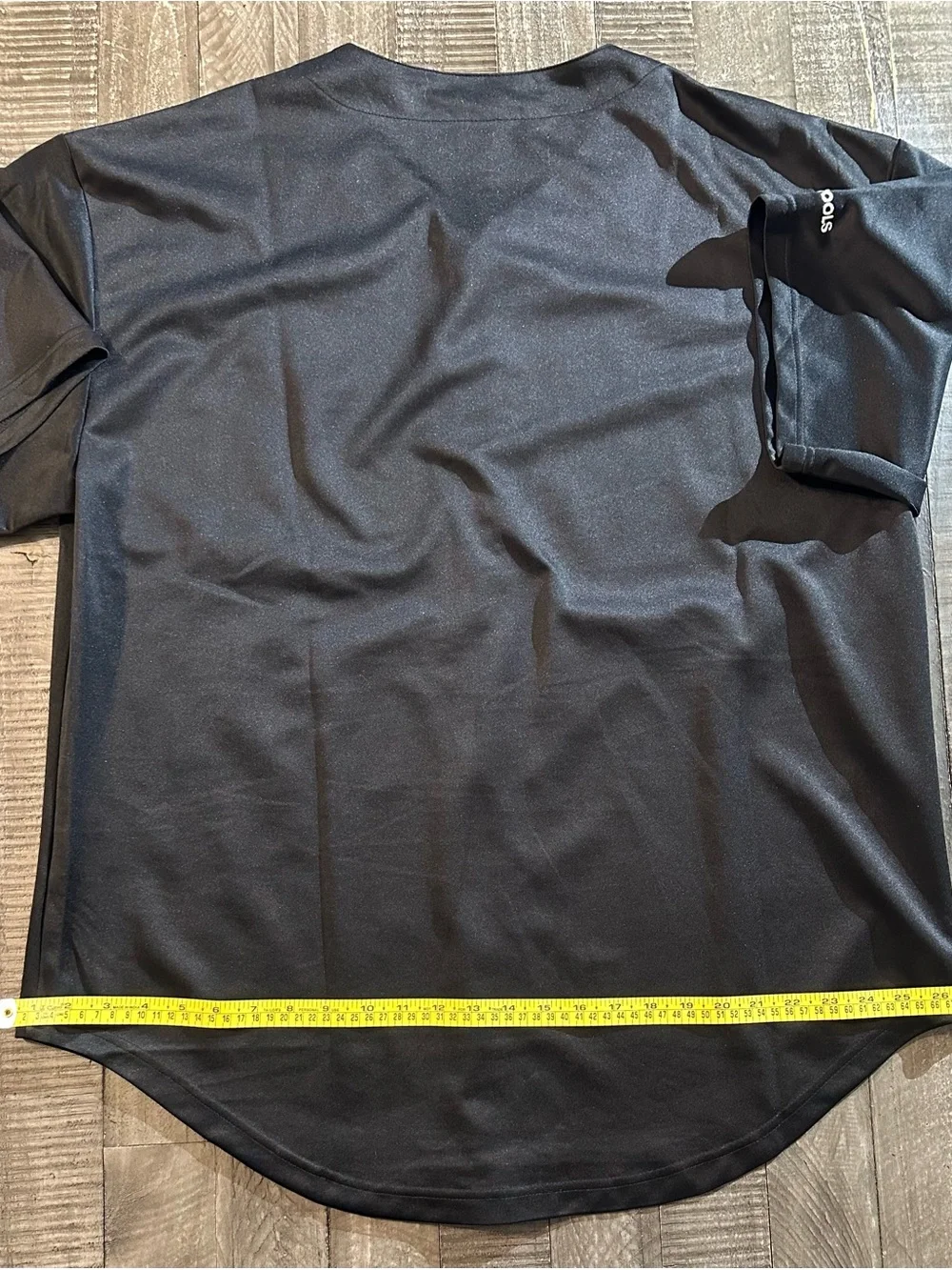 Mac Tools Black Baseball-Style Button Front Jersey